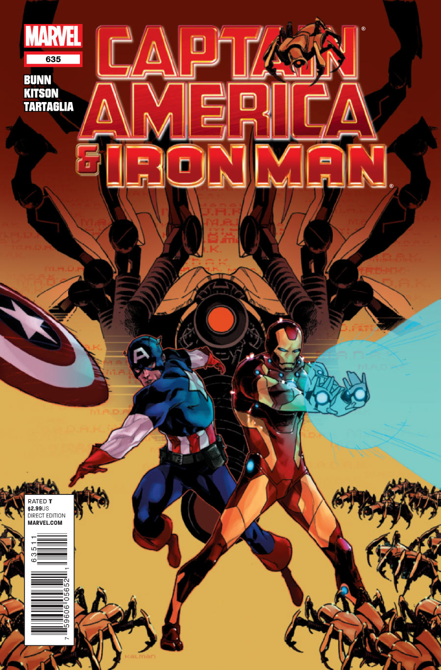 Captain America And Iron Man #635