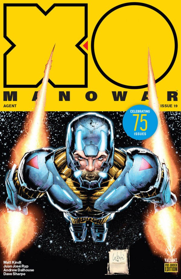 X-O Manowar #19 Cover D Pre-order Edition Portacio