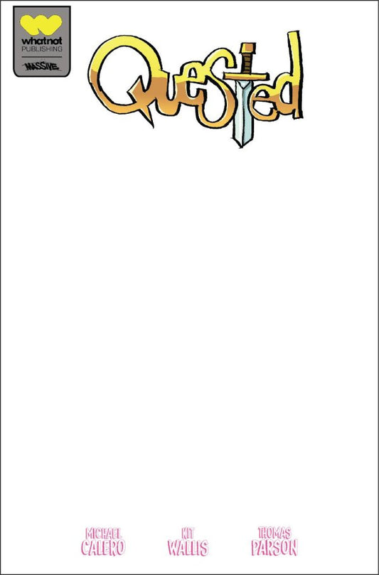 Quested #1 Cvr H Blank Sketch Cvr