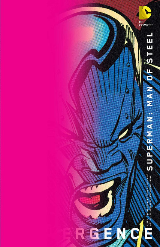 Convergence Superman Man Of Steel #2 Chip Kidd Variant Edition