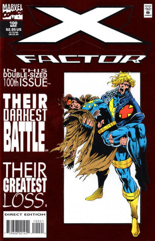 X-Factor #100 Foil Direct Edition