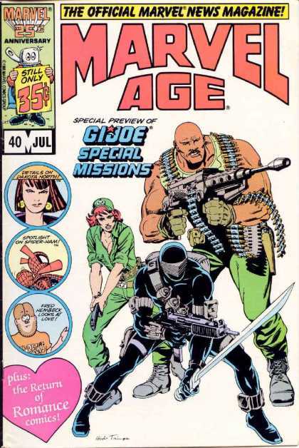 Marvel Age #40 (1986) (Mid Grade)