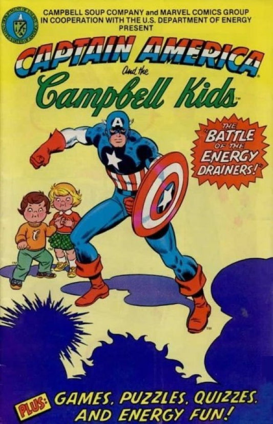 Captain America and the Campbell Kids #1 (1980) (Mid Grade)