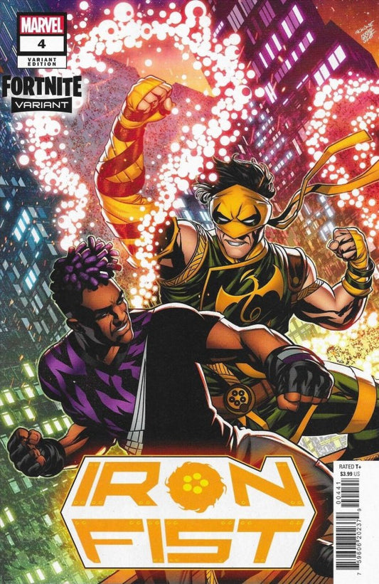 Iron Fist #4 (Of 5) Mckone Fortnite Var
