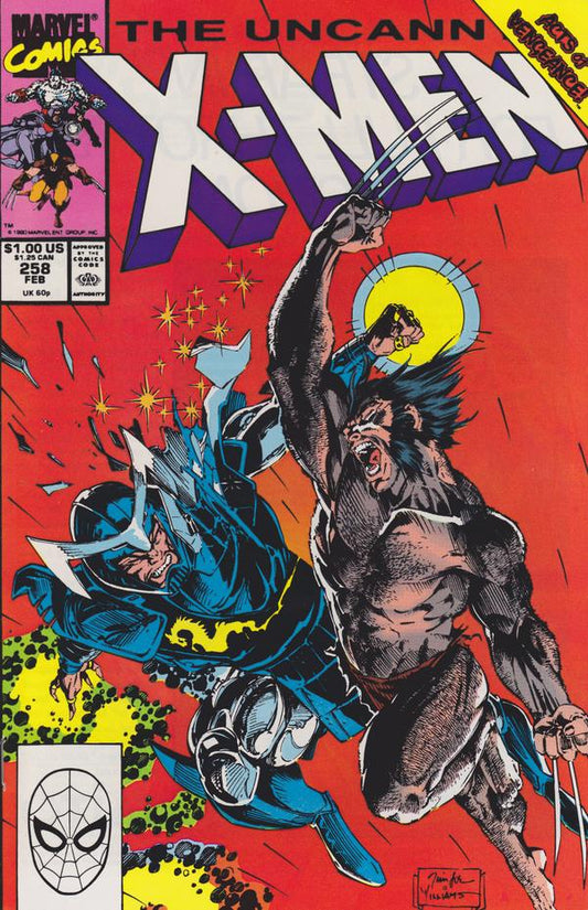 Uncanny X-Men #258 (1990) (Mid Grade)