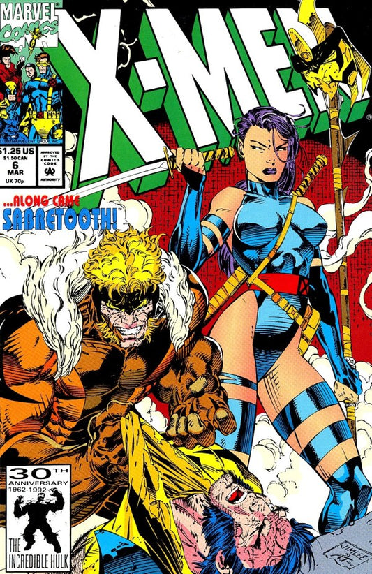 X-Men #6 (Mid Grade) (1992)