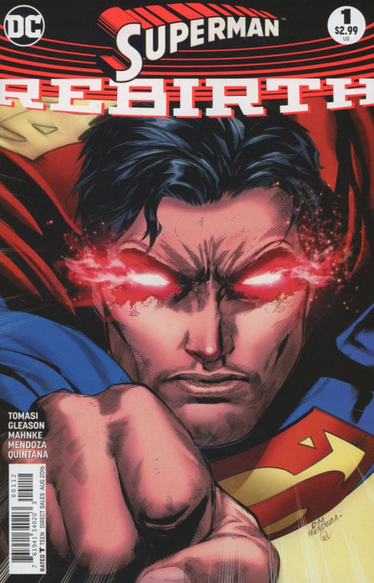 Superman Rebirth #1 2nd Printing
