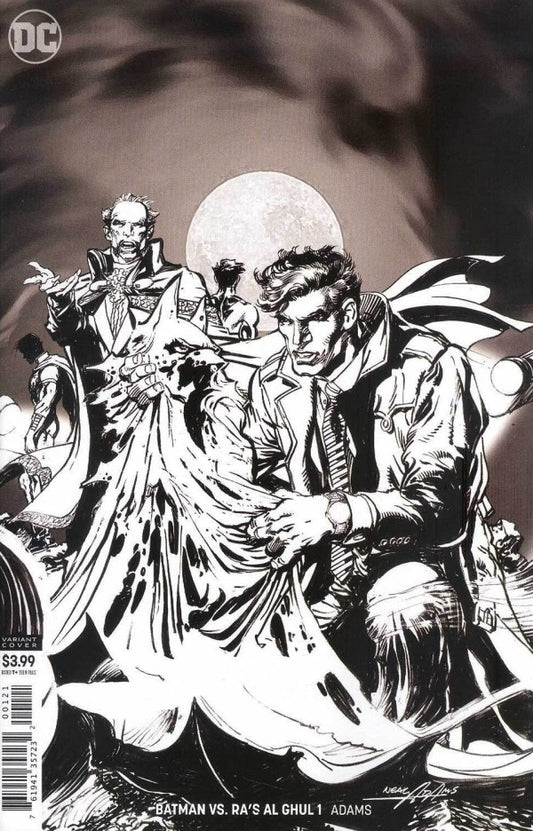 Batman Vs Ras Al Ghul #1 (Of 6) B&W Var Ed