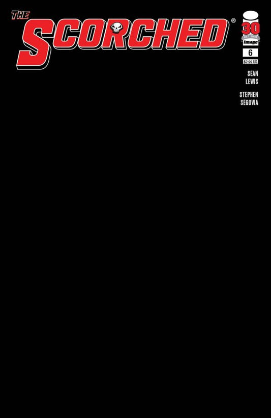 Spawn Scorched #6 Cvr C Blank Sketch Cvr