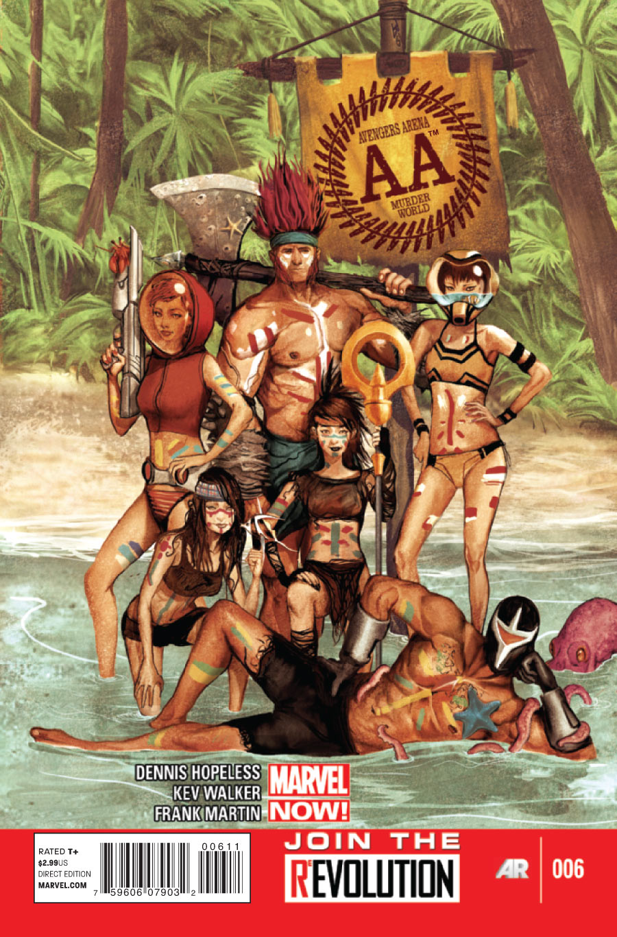 Avengers Arena #6 Now