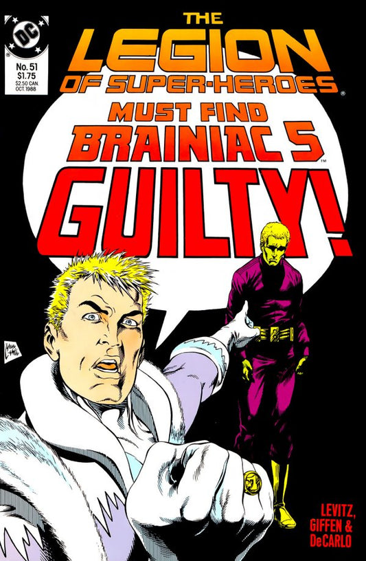 Legion of Super-Heroes #51 (1988) (Mid Grade)