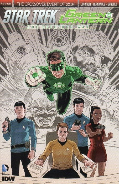 Star Trek Green Lantern #1 2nd Printing