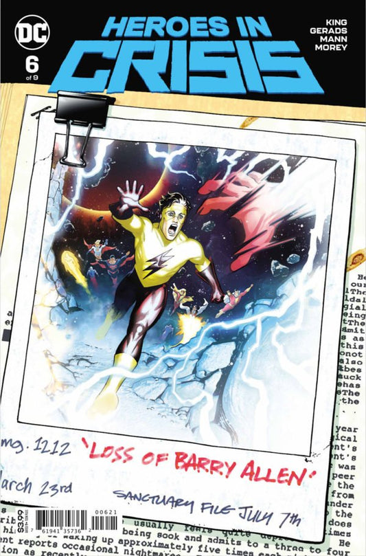 Heroes in Crisis #6 Cover B Ryan Sook Variant