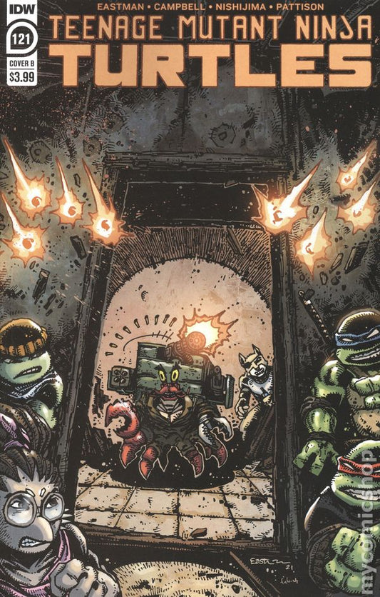Tmnt Ongoing #121 Cvr B Eastman