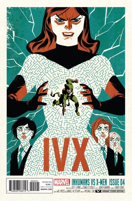 Inhumans vs X-Men #4 (Of 6) Michael Cho Variant