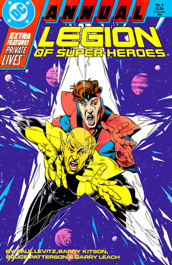 Legion of Super-Heroes #4 (1988) (Mid Grade)