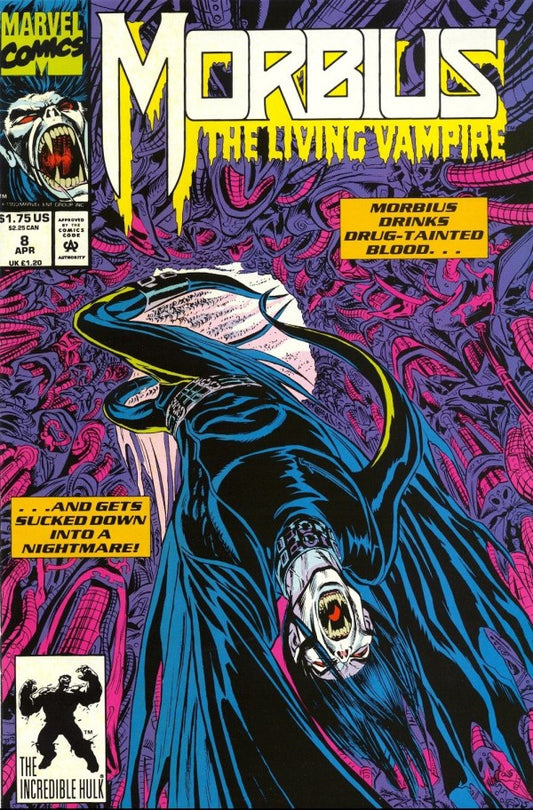 Morbius: The Living Vampire #8 (1993) (Mid Grade)