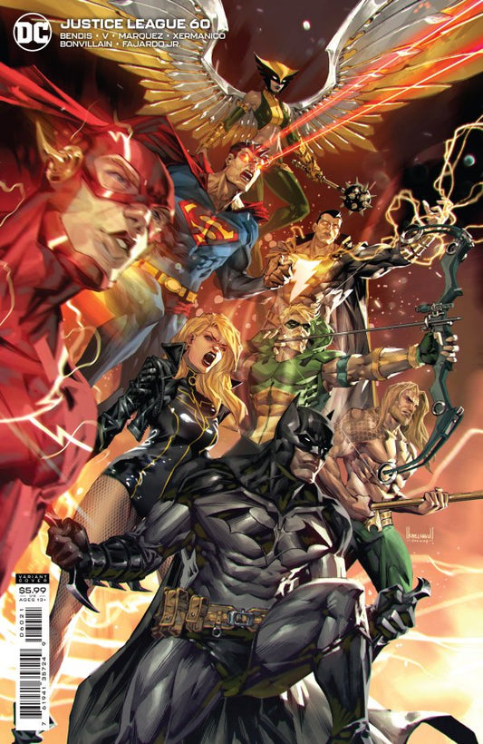 Justice League #60 Cvr B Ngu Cardstock Var