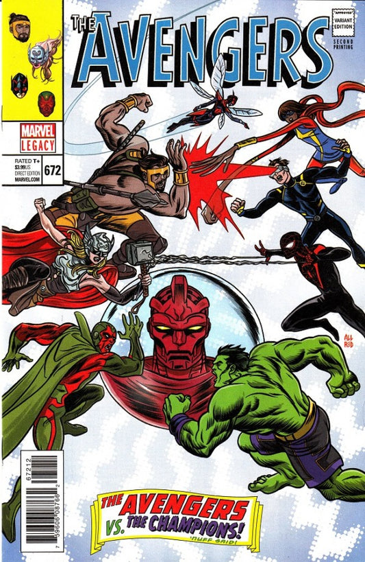 Avengers #672 2nd Printing Michael Allred