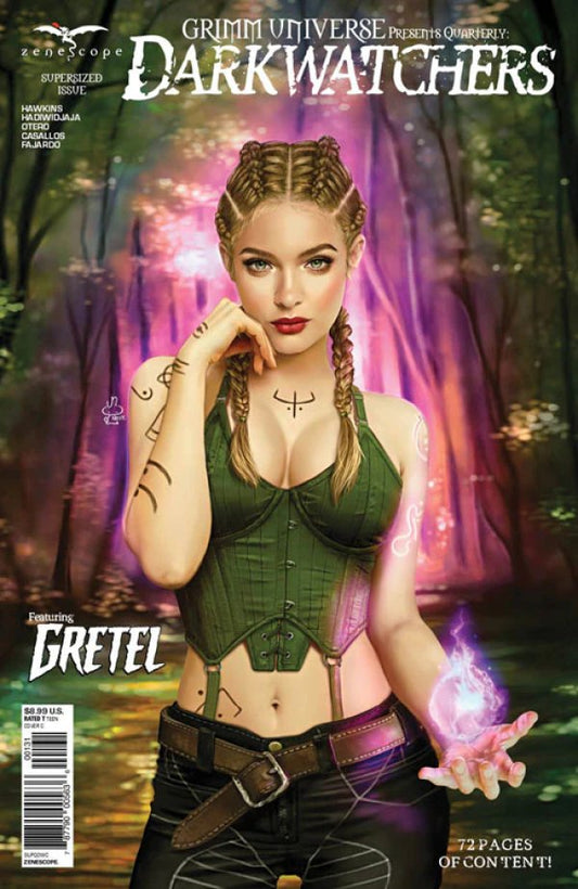 Grimm Fairy Tales Presents Quarterly Darkwatchers Cover C Nelly Jimenez