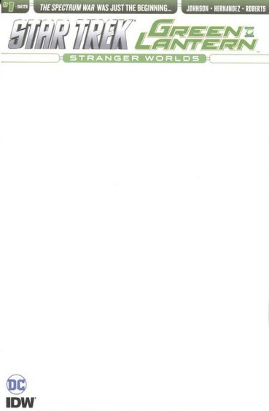 Star Trek/Green Lantern: Stranger Worlds #1 (Blank Var) (High Grade)