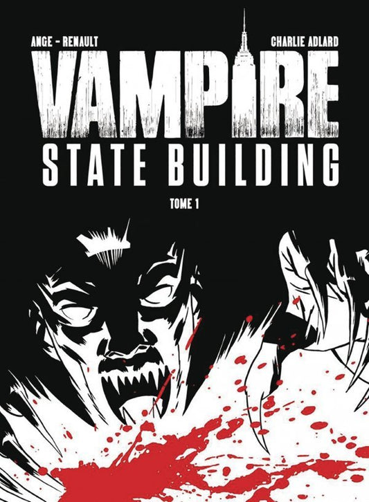 Vampire State Building #1 CvrC Adlard B&W& Red
