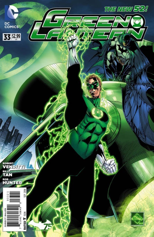 Green Lantern #33 Batman 75 Variant Edition (Uprising)