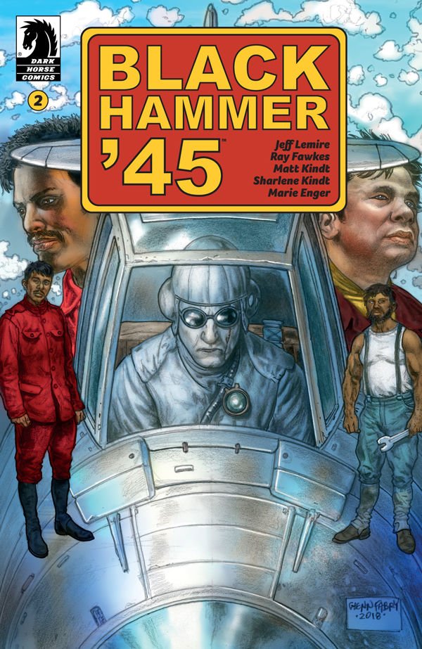 Black Hammer 45 From World Of Black Hammer #2 Cover B Fabry