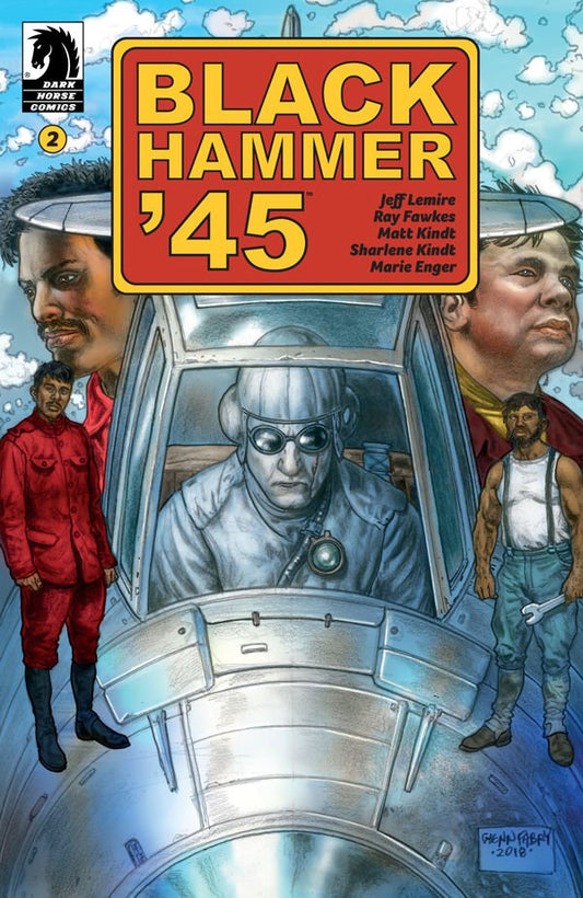 Black Hammer 45 From World Of Black Hammer #2 Cover B Fabry