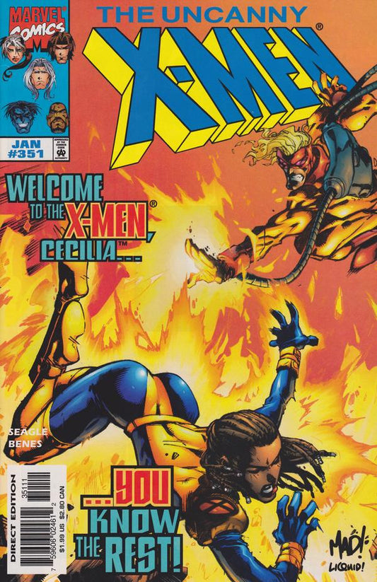 Uncanny X-Men #351 (1998) (Mid Grade)