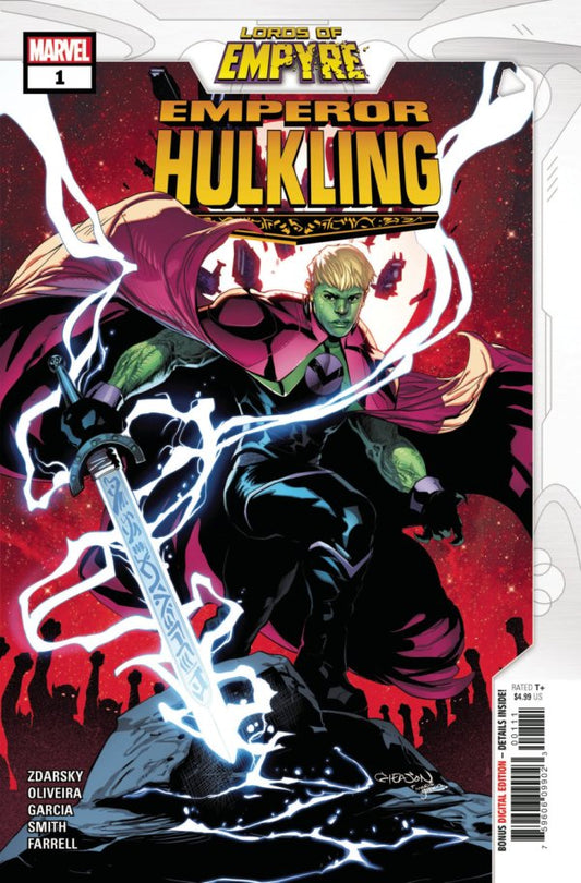 Lords Of Empyre Emperor Hulkling #1