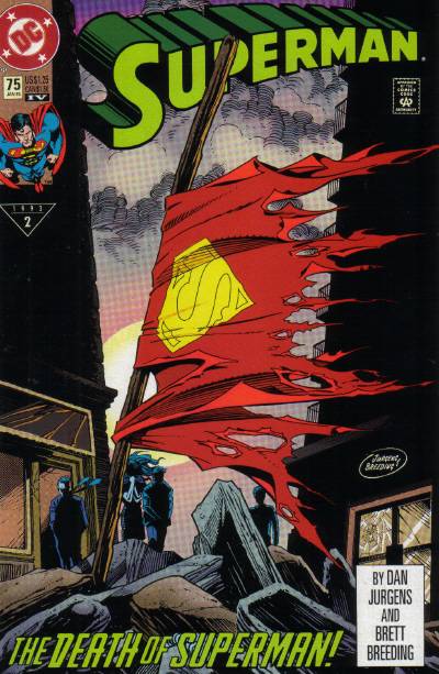 Superman #75 4th Printing (1993) (Mid Grade)