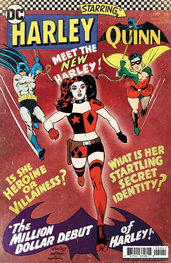 Harley Quinn #20 Cover C Ryan Sook Homage Card Stock Variant