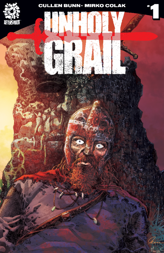 Unholy Grail #1 Cover A  Colak