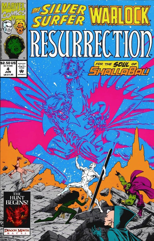 Silver Surfer/Warlock: Resurrection #4 (1993) (High Grade)