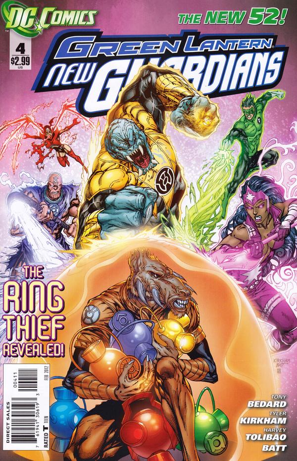 Green Lantern New Guardians #4