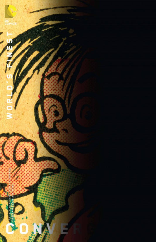 Convergence Worlds Finest Comics #1 Chip Kidd Variant Edition