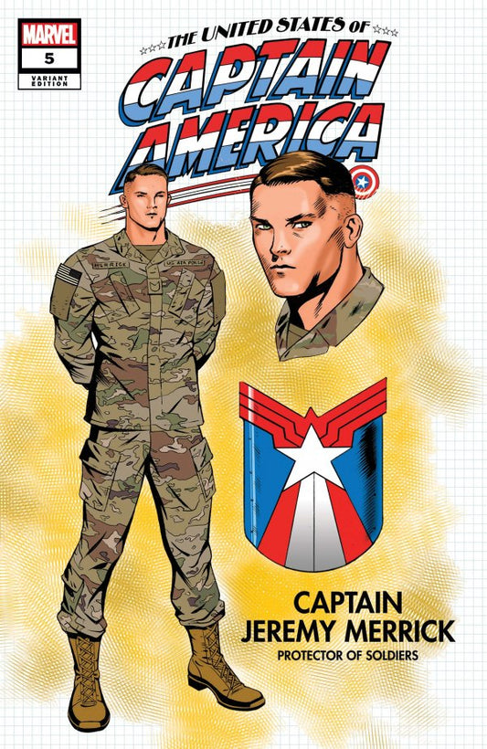 United States Captain America #5 (Of 5) Eaglesham Design Var