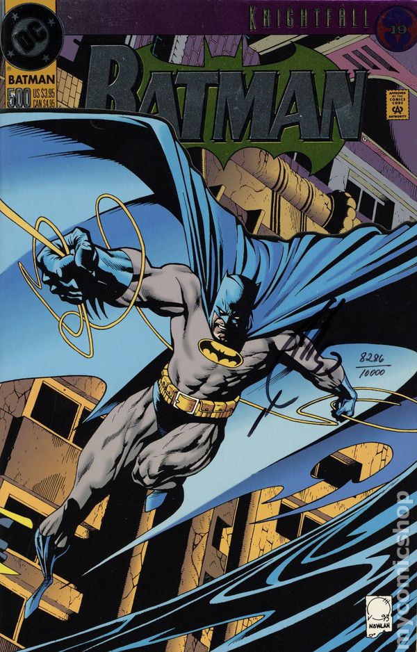 Batman #500 Special Edition Die-Cut Cover