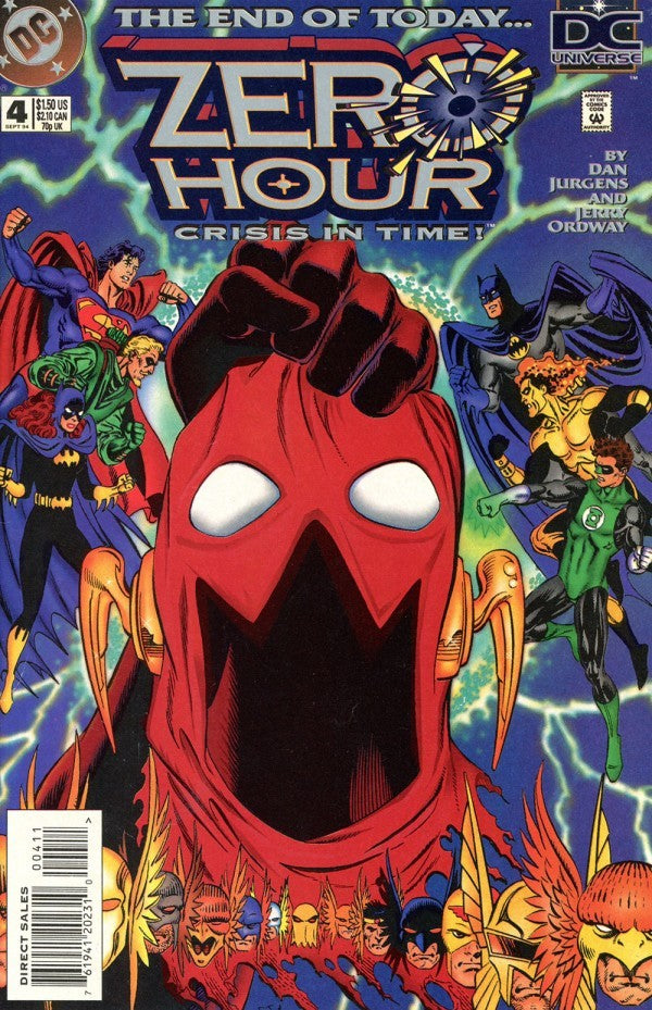 Zero Hour: Crisis in Time #4 (1994) (High Grade)