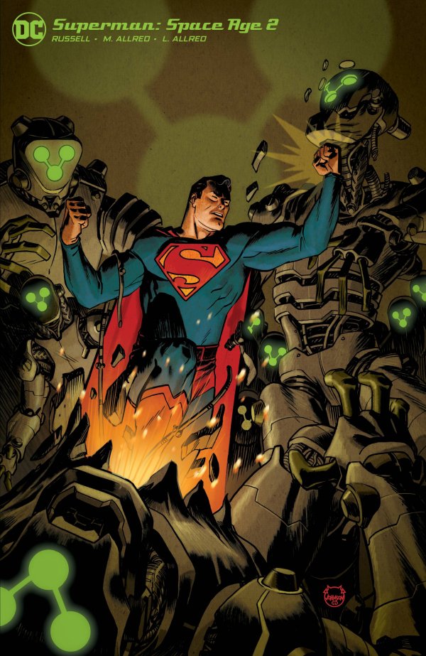 Superman Space Age #2 (Of 3) Cvr B Johnson Var