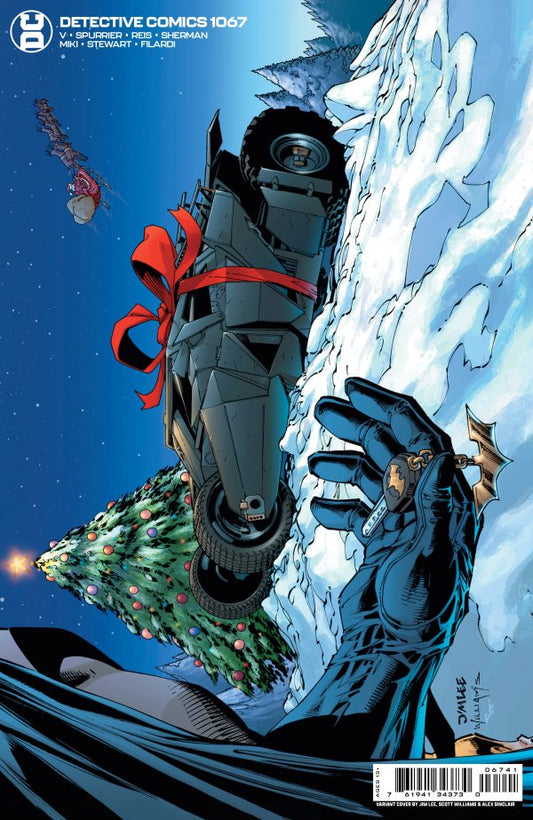 Detective Comics #1067 Cover C Jim Lee Holiday Card Card Stock Variant