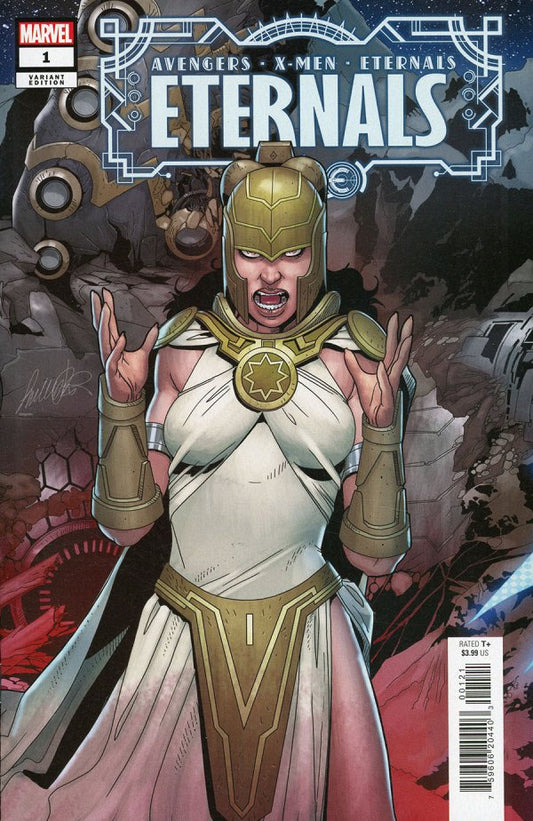 Axe Eternals #1 Larroca Connecting Var