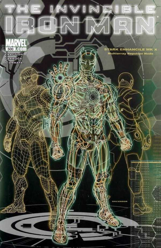 Invincible Iron Man #500 Larroca Variant