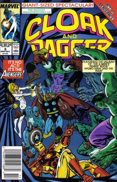 The Mutant Misadventures of Cloak and Dagger #9 (1989) (High Grade)