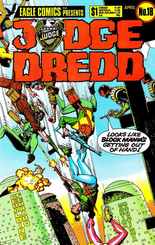 Judge Dredd #18 (1985) (Mid Grade)