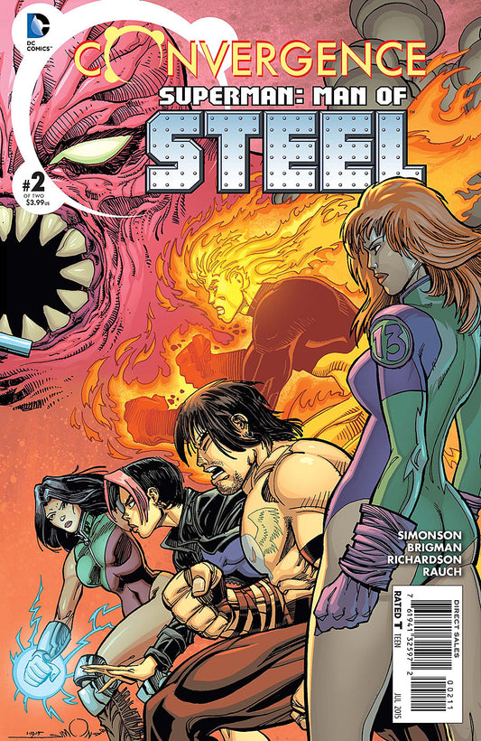 Convergence Superman Man Of Steel #2