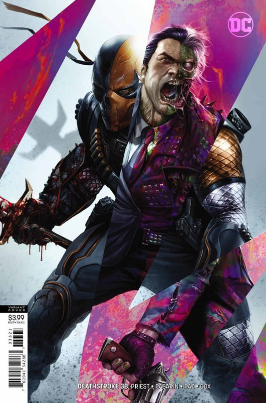 Deathstroke #38 Francesco Mattina Variant