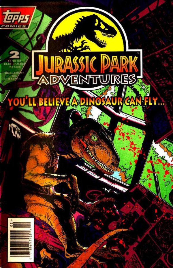 Jurassic Park Adventures #2 (1994) (Mid Grade)