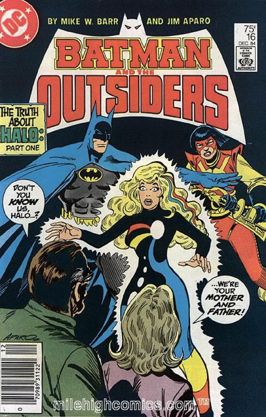 Batman and the Outsiders #16 (1984) (Mid Grade)